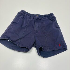 Polo by‎ Ralph Lauren Men's Navy Shorts Size Large Drawstring lightweight